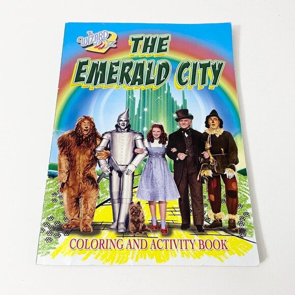 The Wizard of Oz The Emerald City Coloring and Activity Book - Picture 1 of 16